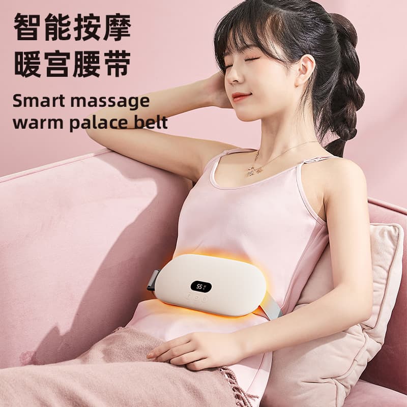 Cross-border Digital Uterus Warming Belt - Women's Menstrual Period Pain Relief Essential, Heat Therapy Waist Support