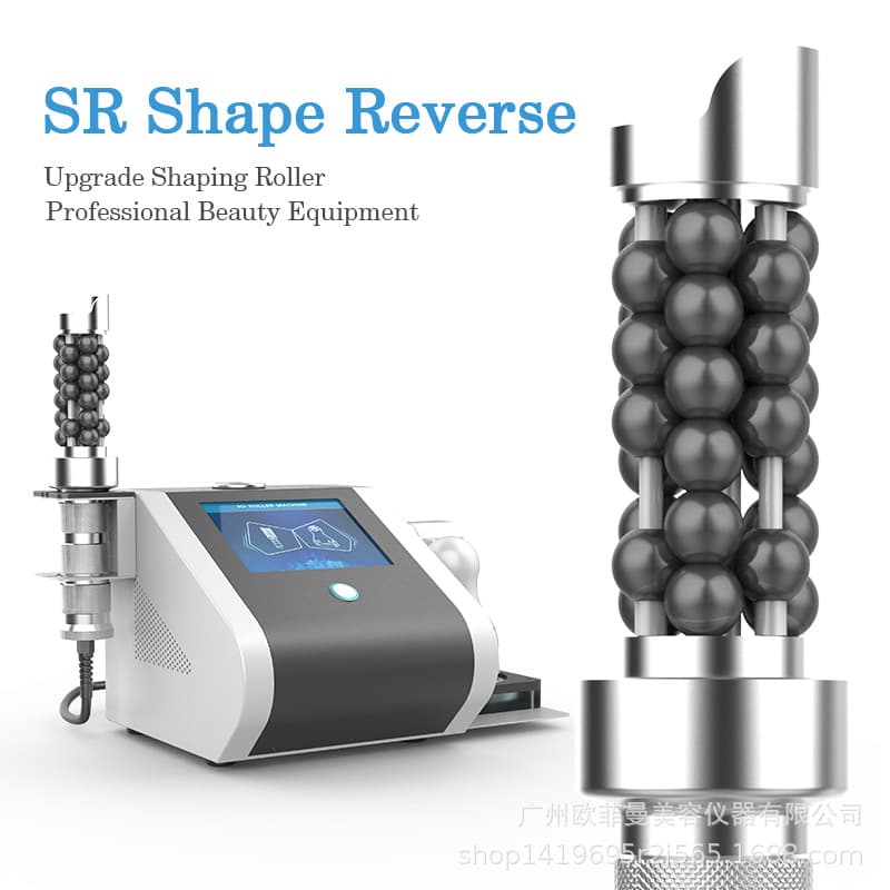 Desktop negative pressure body sculpting instrument, multifunctional roller massage slimming instrument, beauty salon laser RF shaping and fat reduction instrument