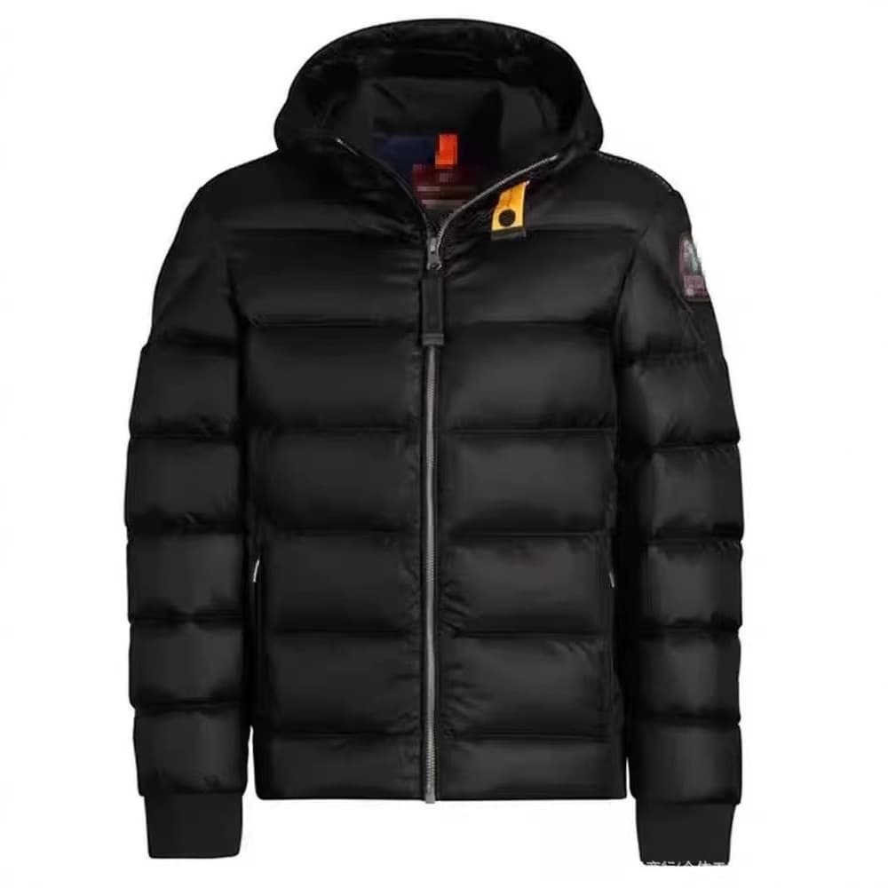 Cross-Border Pjs High Version 25 Winter Men's Hooded Thickened Duck down Jacket Windproof Warm Coat