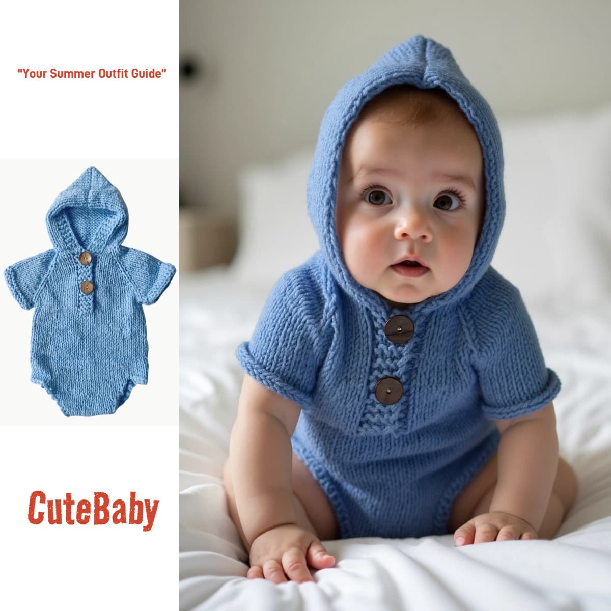 Cross-border source newborn photography outfit cute baby photo onesie handmade knitted wool prop clothing