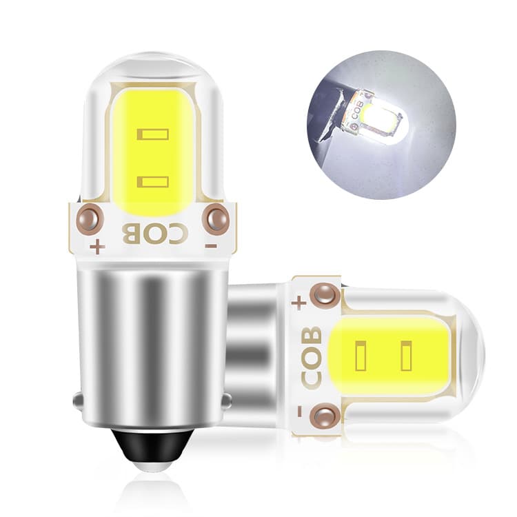 Car LED Dome Light Courtesy Light License Plate Light Instrument Panel Light BA9S Silicone Light Universal Reading Light