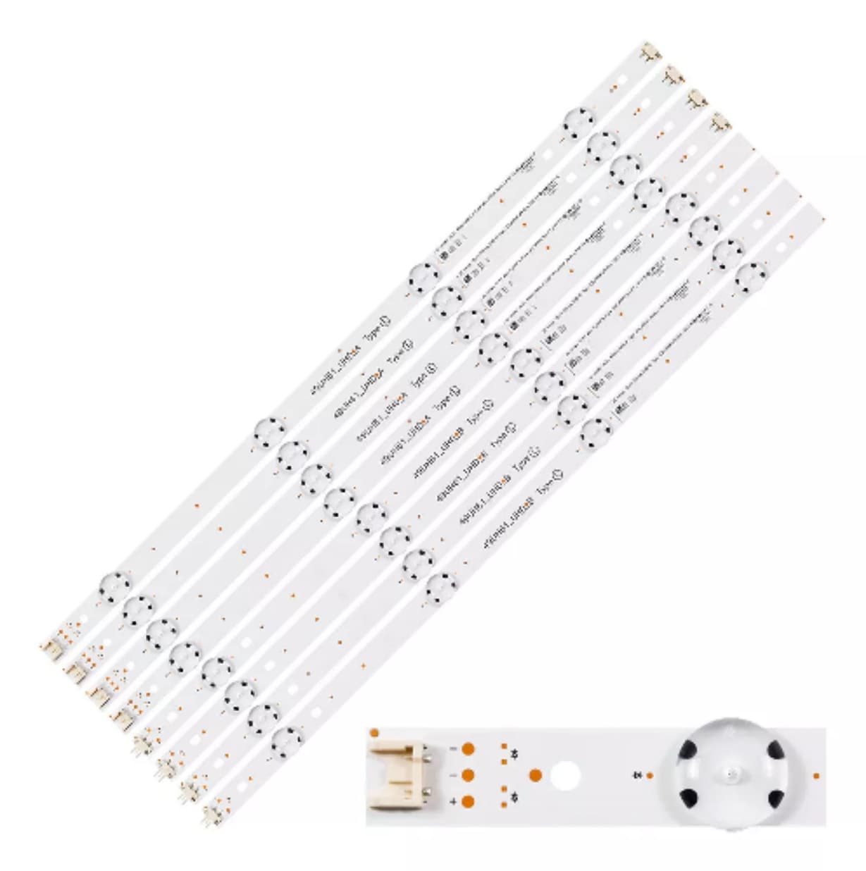 Compatible with LG 49UH603v-ze 49UH610A 49UH6100 49LF5100 49UH6030 light bar