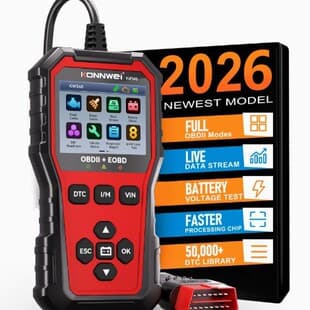 KONNWEI New KW340 OBD2 Car Engine Fault Diagnostic Fault Scanner Travel Computer