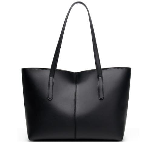New Fashionable Minimalist Large Capacity Tote Bag Women's Handheld Single Shoulder Tote Bag Trendy Soft PU Square Shape