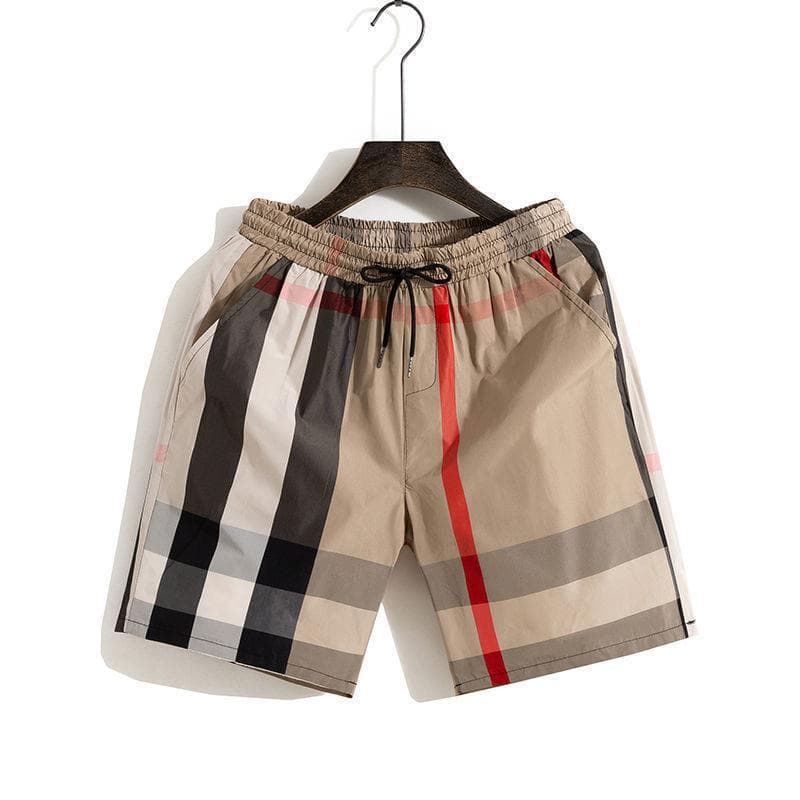 American Retro Shorts Men's Summer Thin Loose Five-Point Trendy Outerwear Ins Streetwear High Street Casual Pants