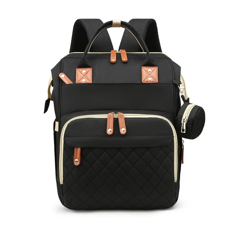 Multifunctional Waterproof Large-Capacity Baby Diaper Bag Backpack with Changing Pad, Travel Organizer for Newborns