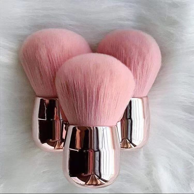 Mushroom Head Powder Brush Retractable Loose Powder Brush Makeup Tool Blush Foundation Brush Setting Powder Brush Large Size