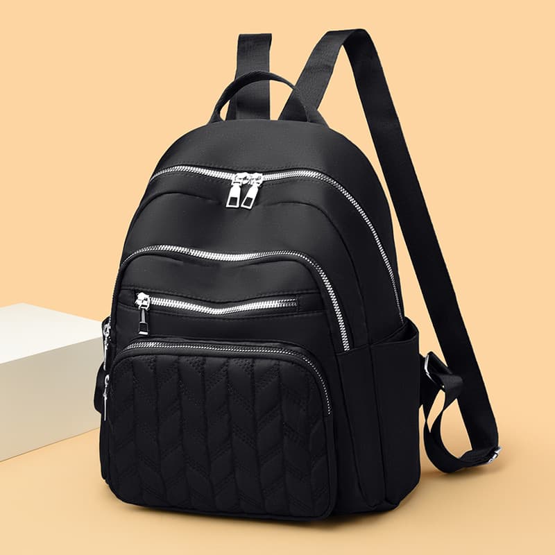 2025 cross-border new waterproof nylon casual women's backpack urban large capacity fashion commuter student backpack