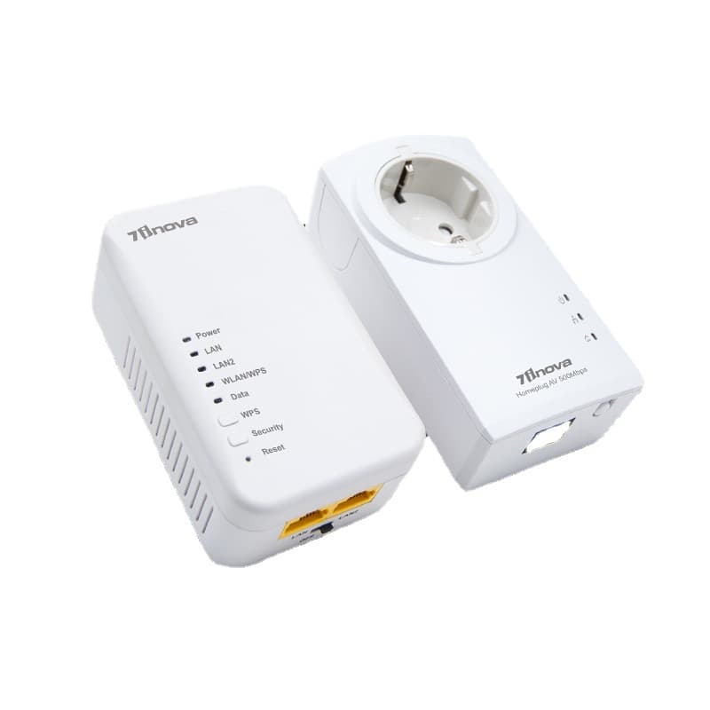 7INOVA·7QI QIQI 500M Wireless Powerline PLC Adapter Kit Manufacturer