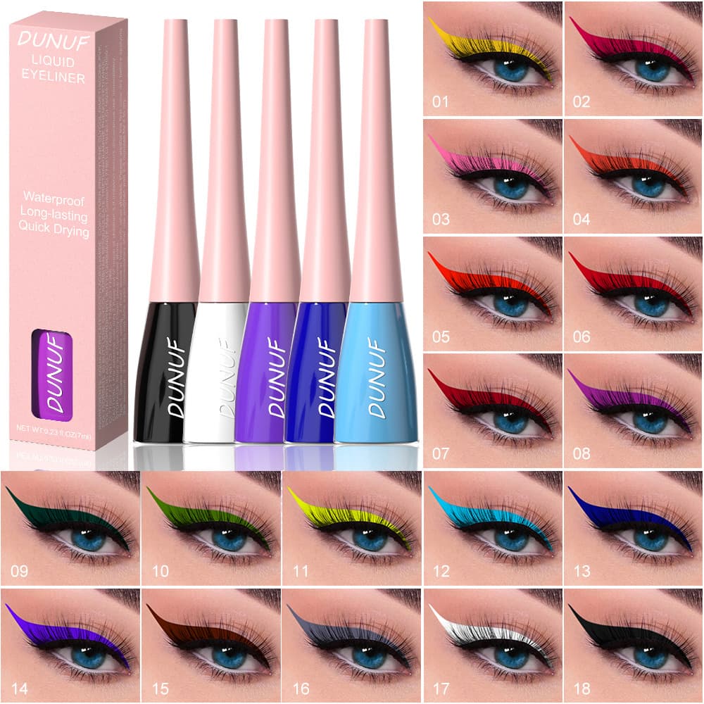 DUNUF18 long-lasting waterproof liquid eyeliner pencil—please check carefully! Link Disclaimer - For Export Only