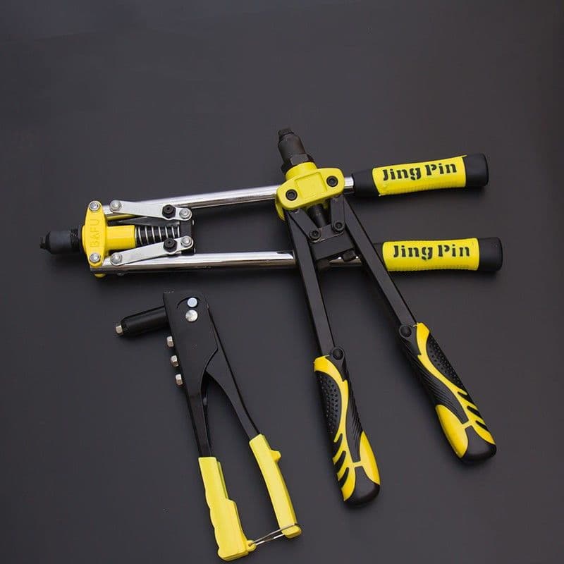 Rivet gun, rivet cap gun, rivet puller, manual double-handle, labor-saving pull core aluminum alloy rivet gun, rivet gun, rivet puller pistol