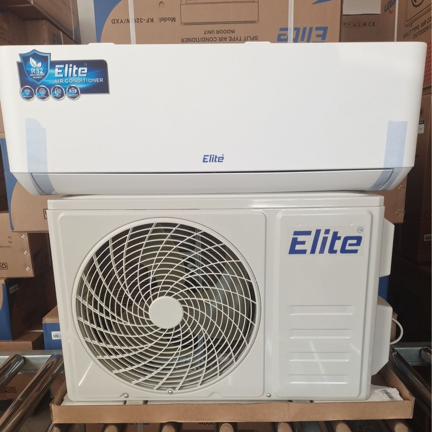 Fixed-frequency Air Conditioner 220V 50Hz, Energy-efficient Cooling/Heating, Ultra-quiet, High-design Home Appliance, Cross-border