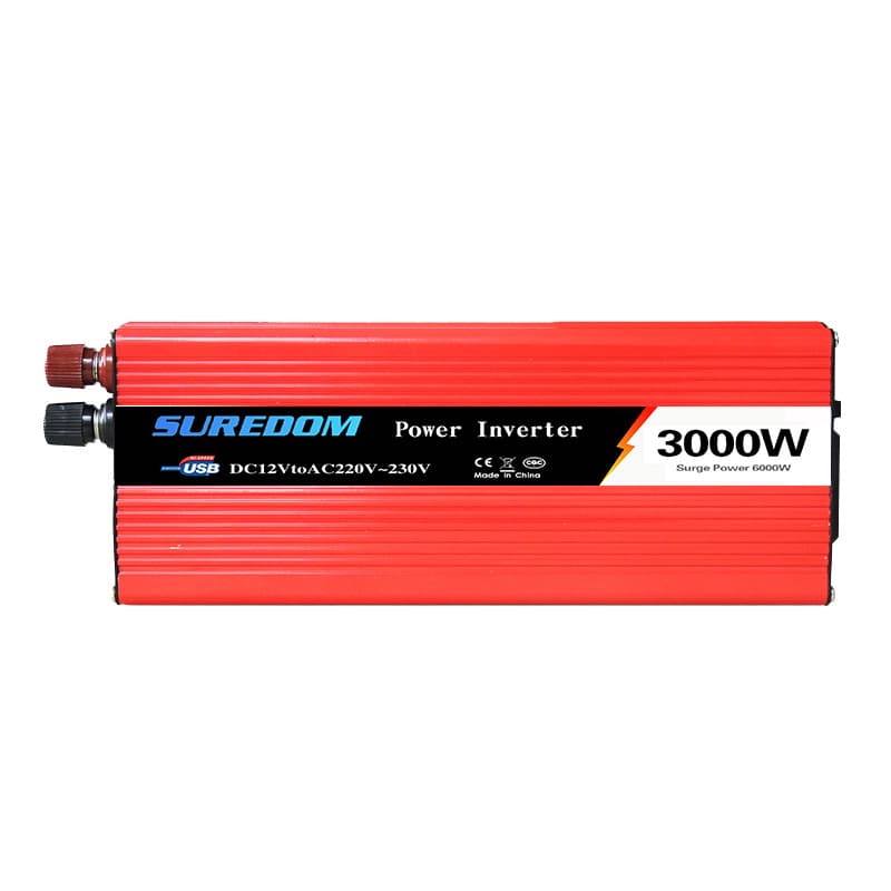 Car Mounted Solar Inverter with Dual USB Ports Power Conversion Efficiency 86% Compact Size Renewable Energy Device