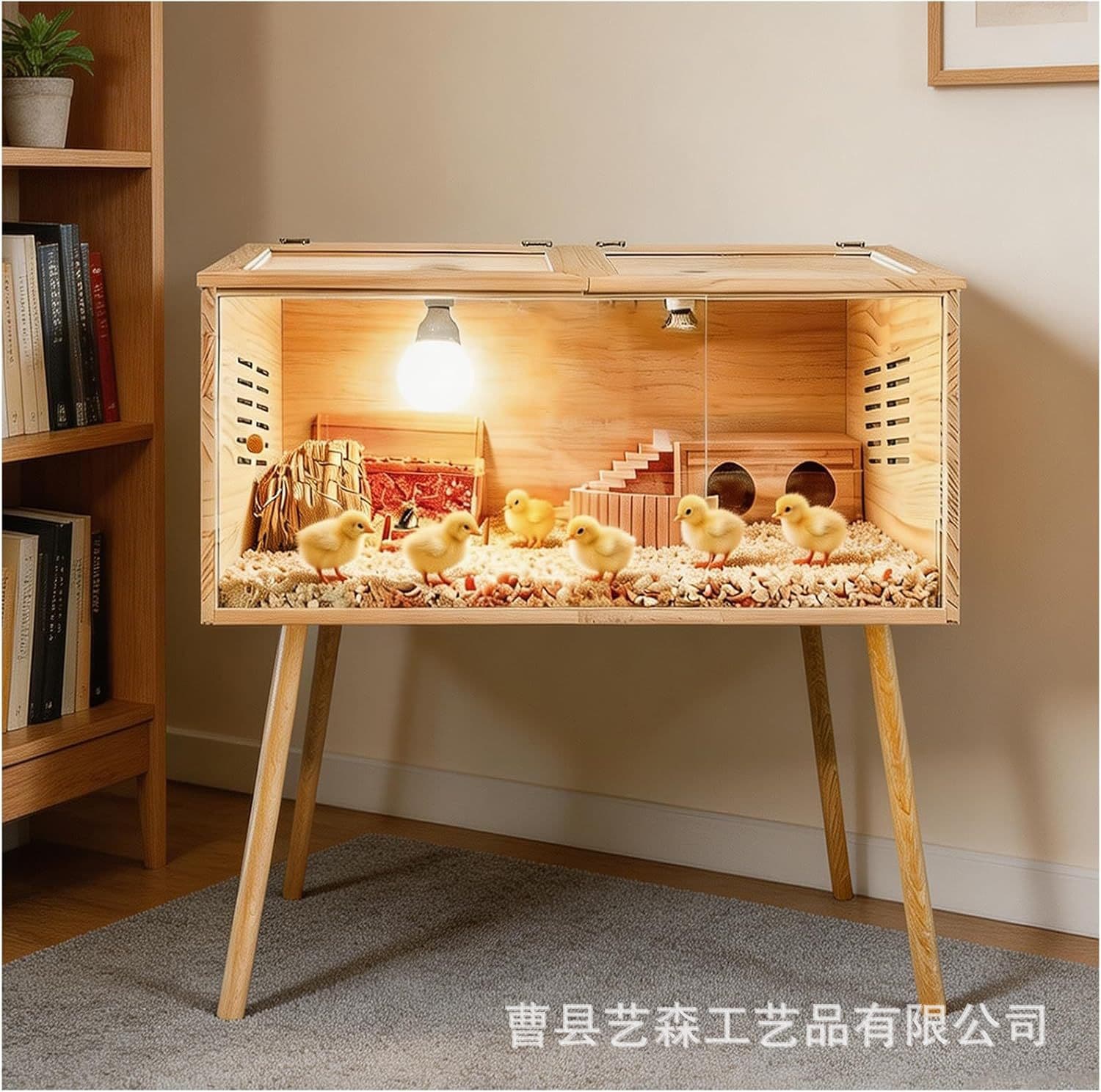 Rutin Chicken Breeding Box, Chicken Coop, Bird Cage, Pet Bird Cage, Insulated Box, Multi-purpose Box for Hamster Cage