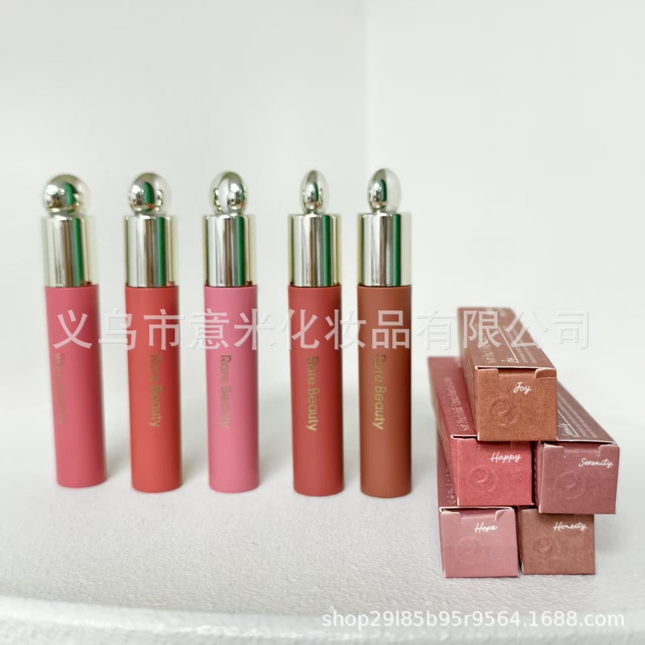 Rare Beauty Lip Gloss Matte Moisturizing Soft Matte Lip Gloss Lip Tint Lip Mud Lip Oil Stock