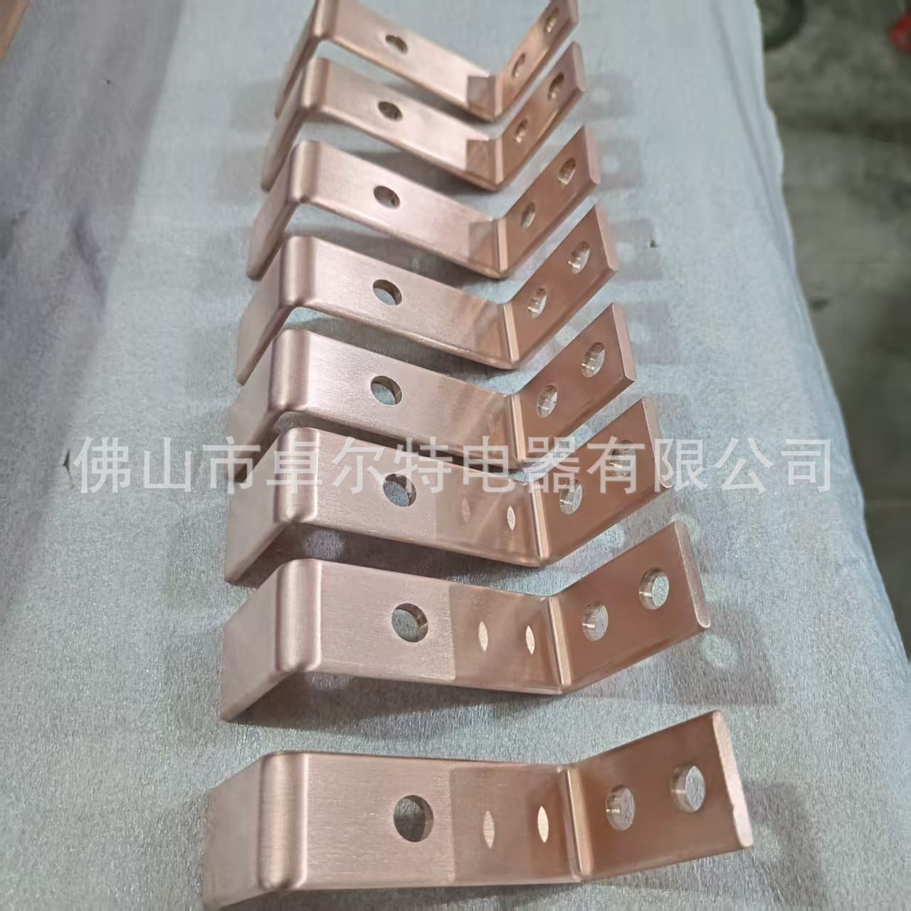 T2 Copper Busbar Grounding Busbar Copper Busbar Busbar Copper Collector Busbar Custom-Shaped Copper Strip