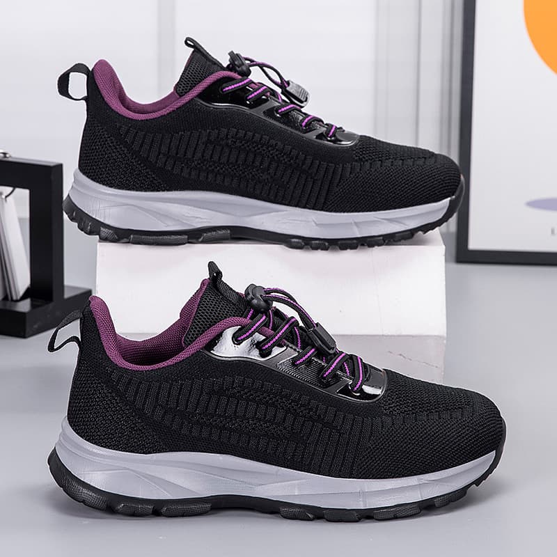Mother Shoes Breathable Sports Shoes Soft Sole Comfortable Middle-Aged and Elderly Men's Casual Walking Shoes Anti-Slip Grandma Walking Shoes