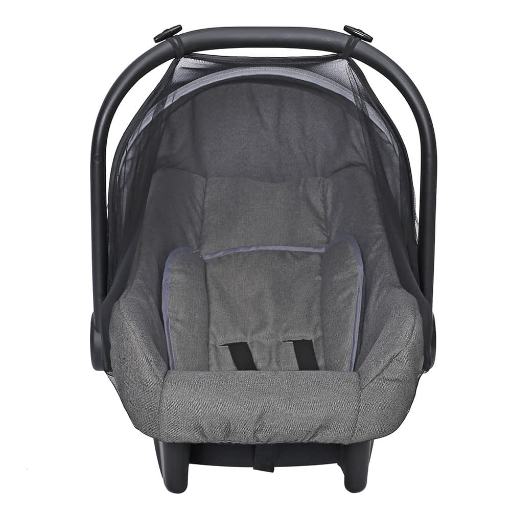 Baby Safety Seat Mosquito Net Car Seat Cover, Fine Mesh Insect Protection, Dust and Particle Guard, Breathable Mesh Cover