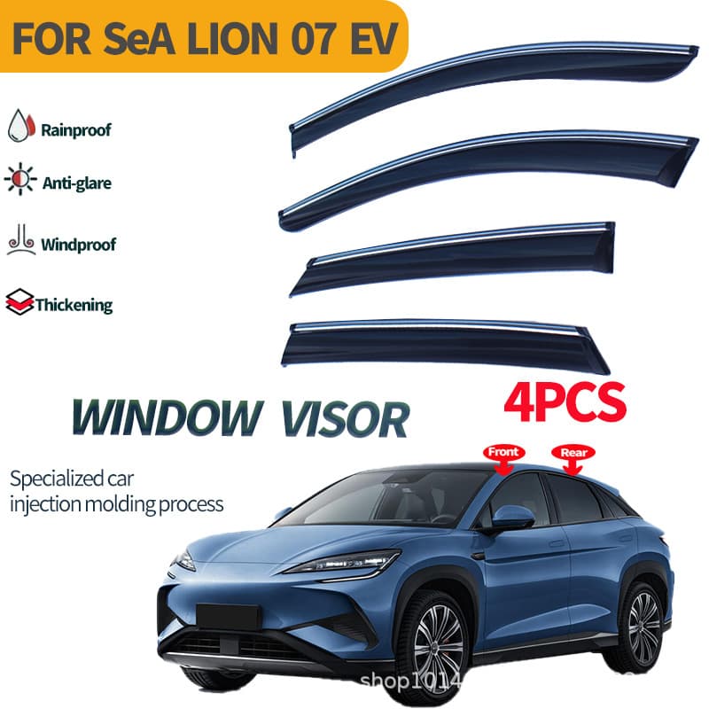 For BYD Sea Lion 07 window rain shield for Sea Lion 07 2024 Window visors