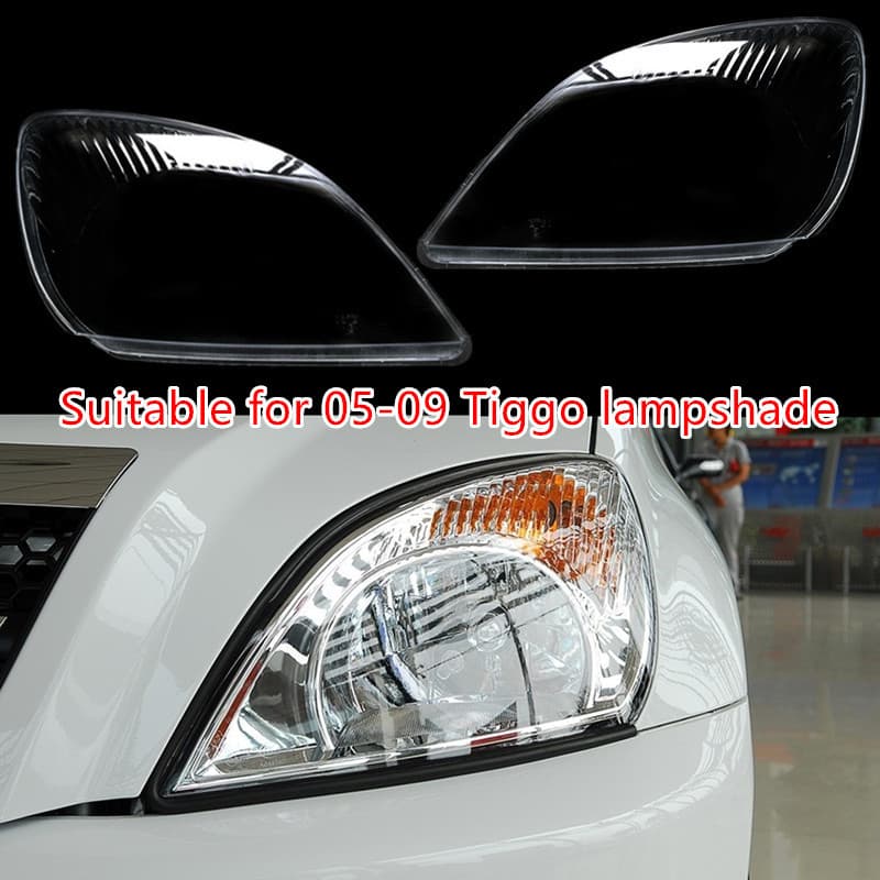 Headlight Lens Cover for Chery Tiggo Old Model, Tiggo 3 Headlight Protection Cover, Tiggo Headlight 06-09 Models