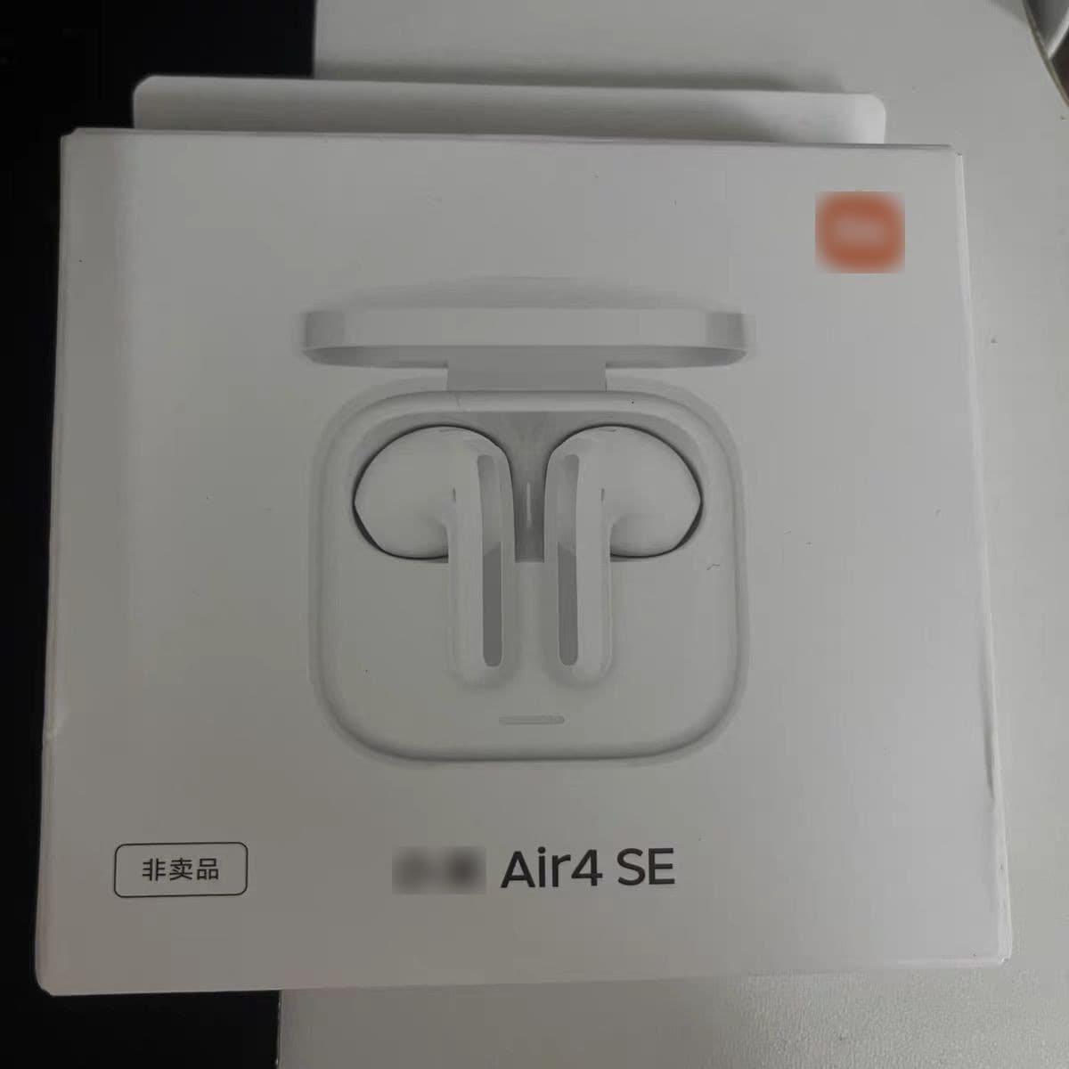 Suitable for Air 4 SE Bluetooth headset long battery life wireless mini in-ear headphones white