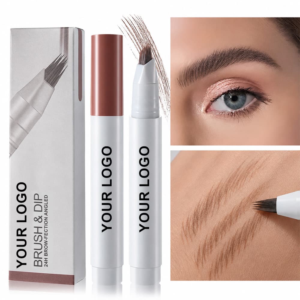 s.f.r Multi-Prong Eyebrow Pencil, Ultra-Fine Natural Wild Multi-Fork Eyebrow Water Cosmetics, Highlighter Cosmetics, Cross-Border Wholesale