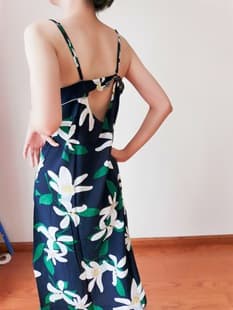 Cotton Silk Sleep Dress with Backless Design, Rayon Export Nightgown, Sexy and Cute Homewear for Home