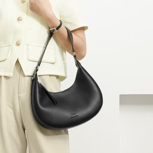 Cross-border niche design bag for women, new trendy simple personality crescent bag, internet-famous versatile handbag shoulder bag underarm bag