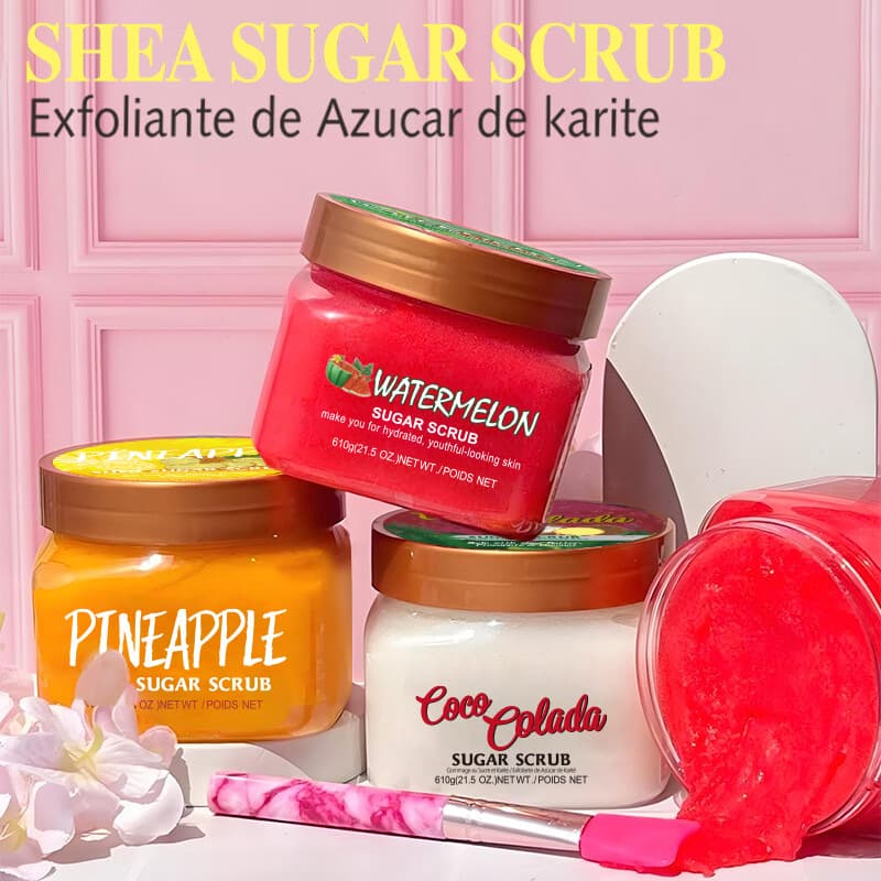 Watermelon Sucrose Body Moisturizing Scrub Exfoliating Bath Salt Scrub Cross-border Body Scrub
