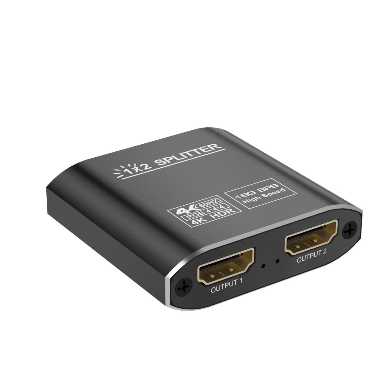 HDMI Splitter 1-to-2 4K High-Definition Video Distributor 1-in 2-out HDMI Splitter 1*2