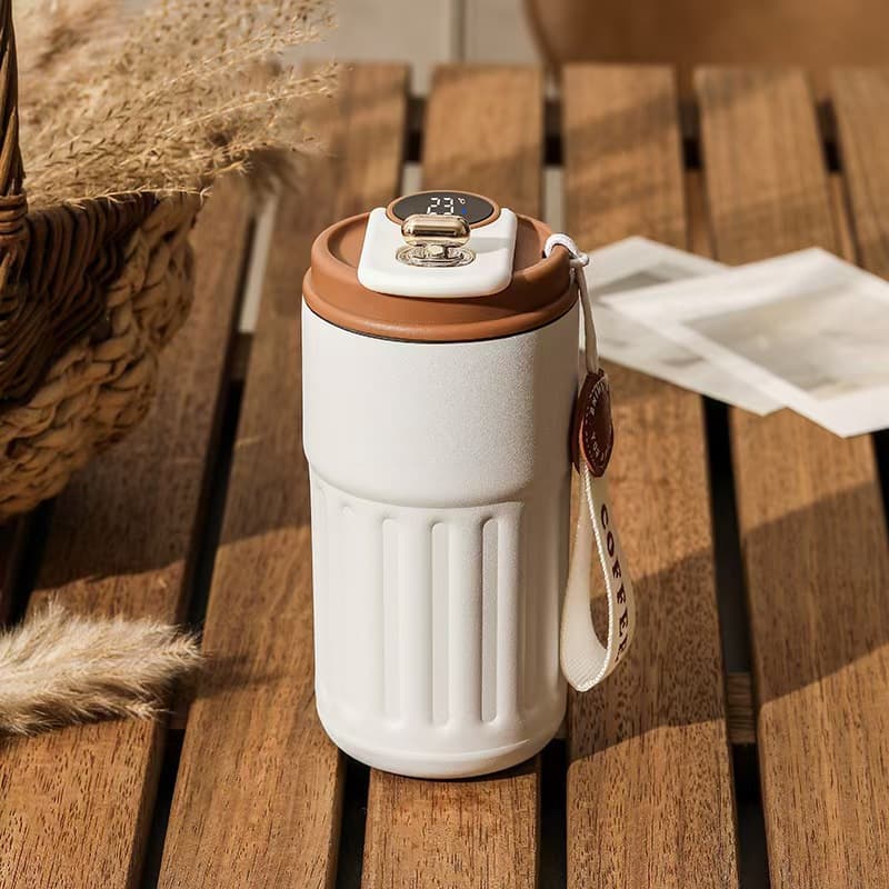 New 316 Stainless Steel Coffee Cup, High-Quality Double-Layer Outdoor Vacuum Insulated Mug, Portable Car Travel Water Bottle