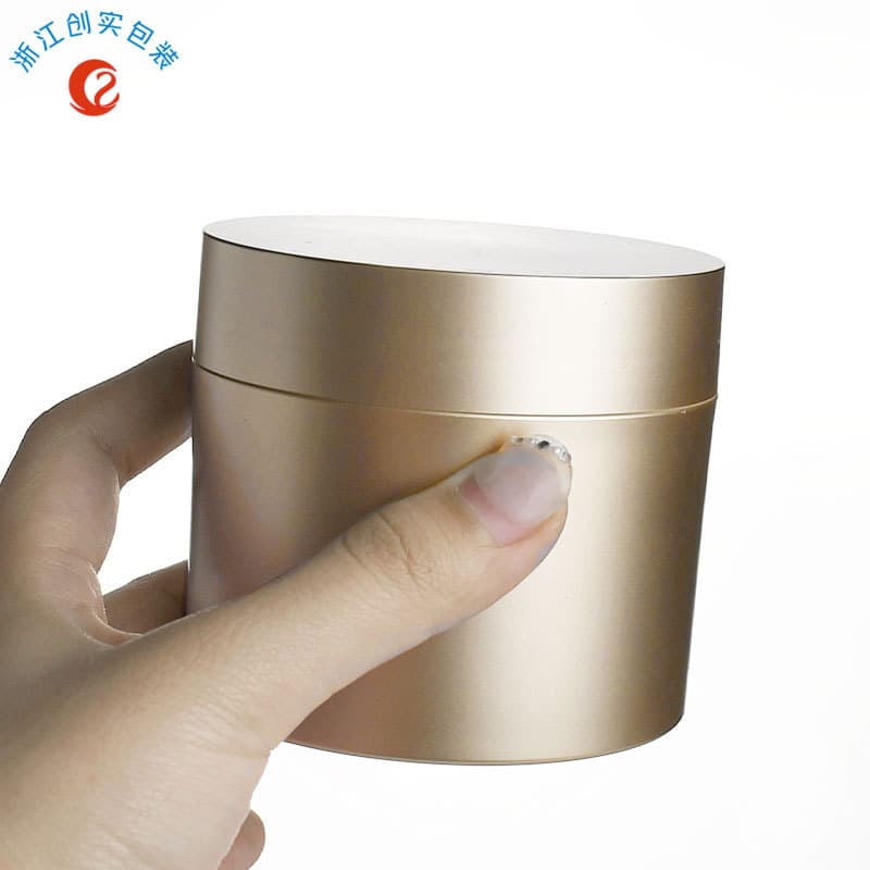 Body lotion butter scrub facial mask jar single layer PP cream jar 300g large capacity plastic jar