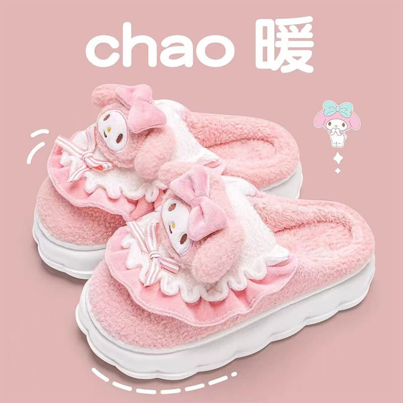 Coolomi Kidsren's Cotton Slippers Home Indoor Slippers Coolomi Skull Miku Coolomi Kromi Coolomi Female