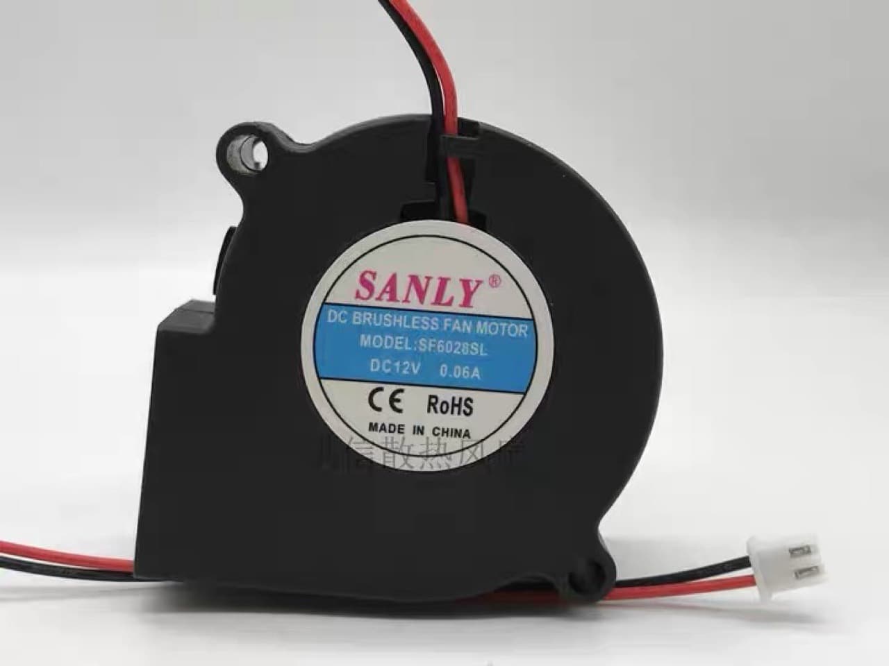 SANLY SF6028SL R DC12V 0.06A Silent Turbo Blower Humidifier Fan Blower