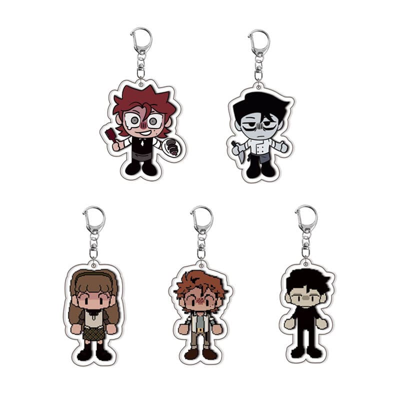 [Layered] New Vince Dead Plate Plushie Dead Plate Game Acrylic Keychain