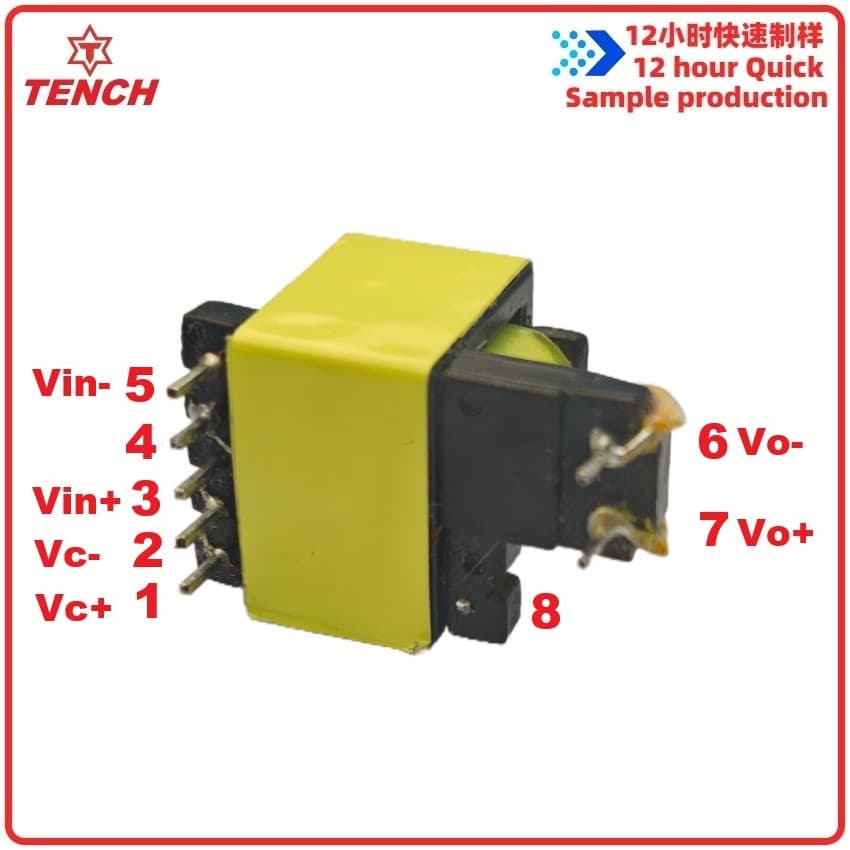 EE1310-10W 5+2+1 extended 5V/12V/24V high-frequency transformer with safety certification and UL insulation system