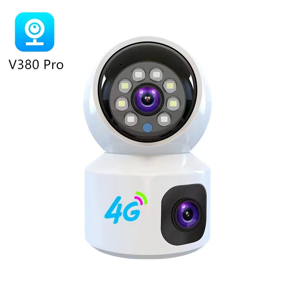4G Dual-Camera V380pro Mobile Remote Indoor HD Night Vision Home Wireless WiFi Monitor