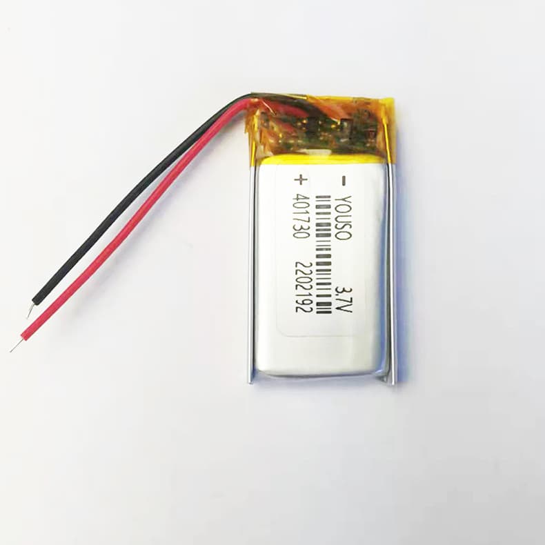 3.7V 170mAh 401730 Polymer Lithium Battery for Adult Products Vibration Massagers