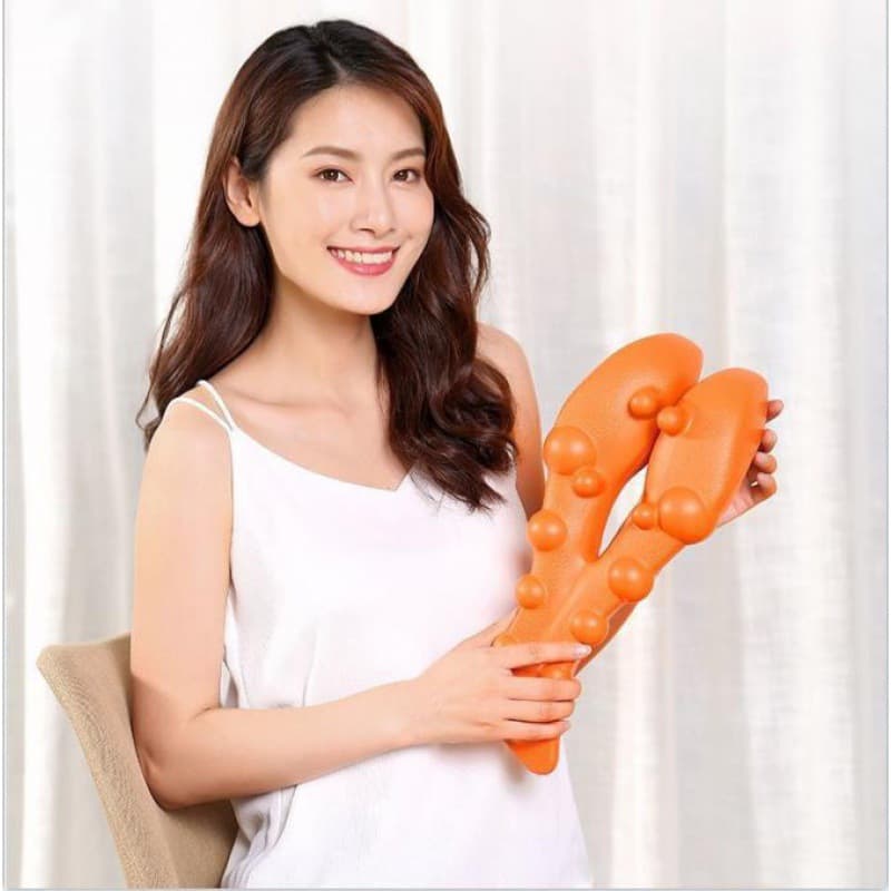 Massage Pillow, Crab-shaped Humpback Corrector, Dowager's Hump Eliminator, Cervical Spine Soothing Frame with Acupressure, Direct from Manufacturer