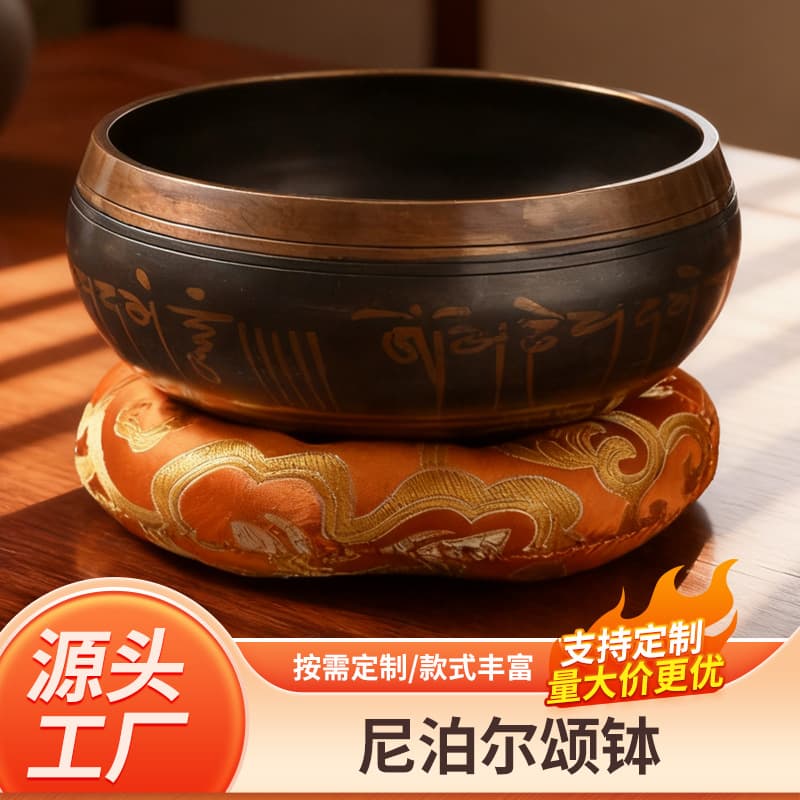 Wholesale Singing Bowls, Nepali Handmade Sutra Buddhist Singing Bowls, Yoga Meditation Bowls, Copper Qing, Tibetan Singing Bowls