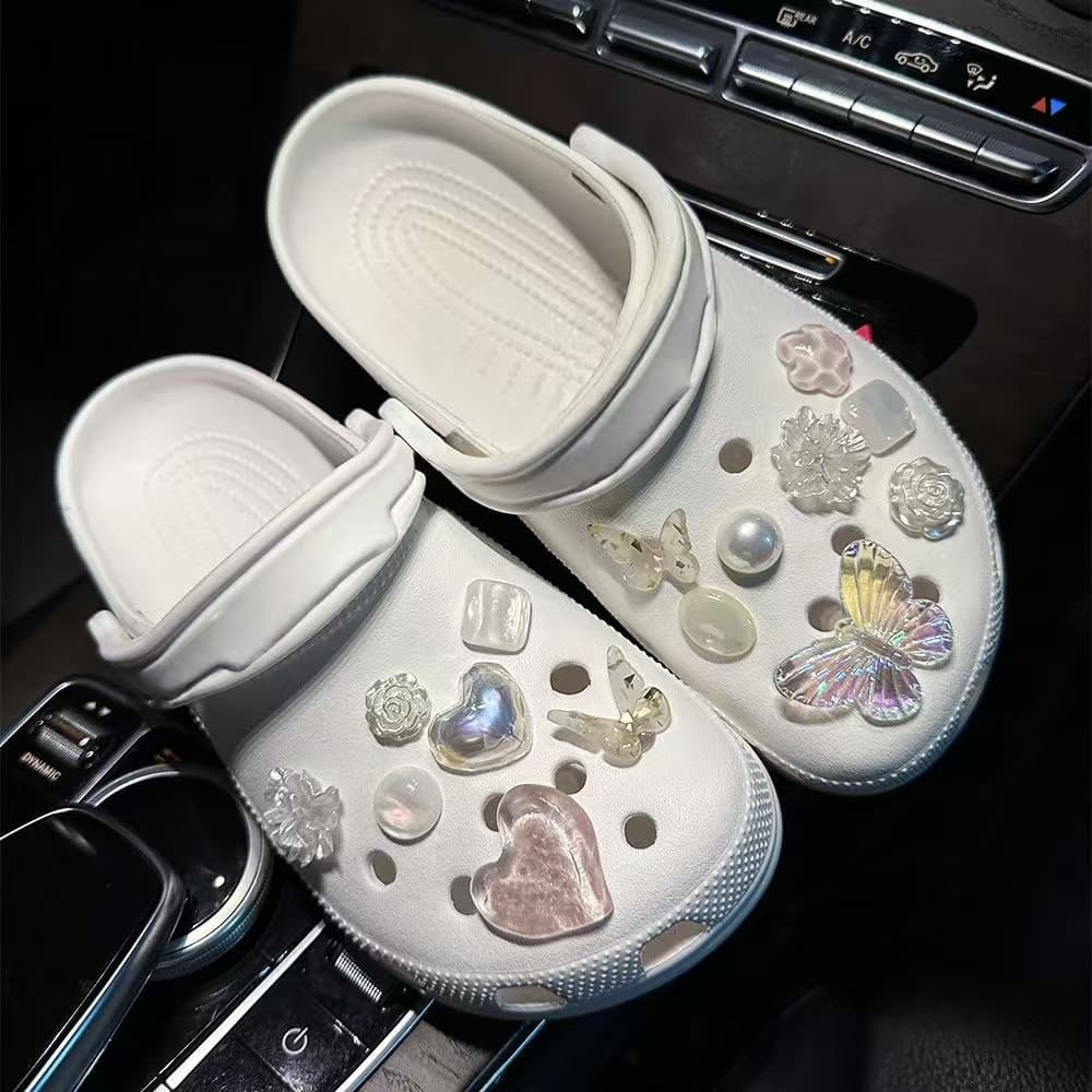 Sweet Cool Girl Creative DIY Detachable Crystal Decorative Buckle Hole Shoe Buckle Accessories Star Intelligence Shoe Flower Acc