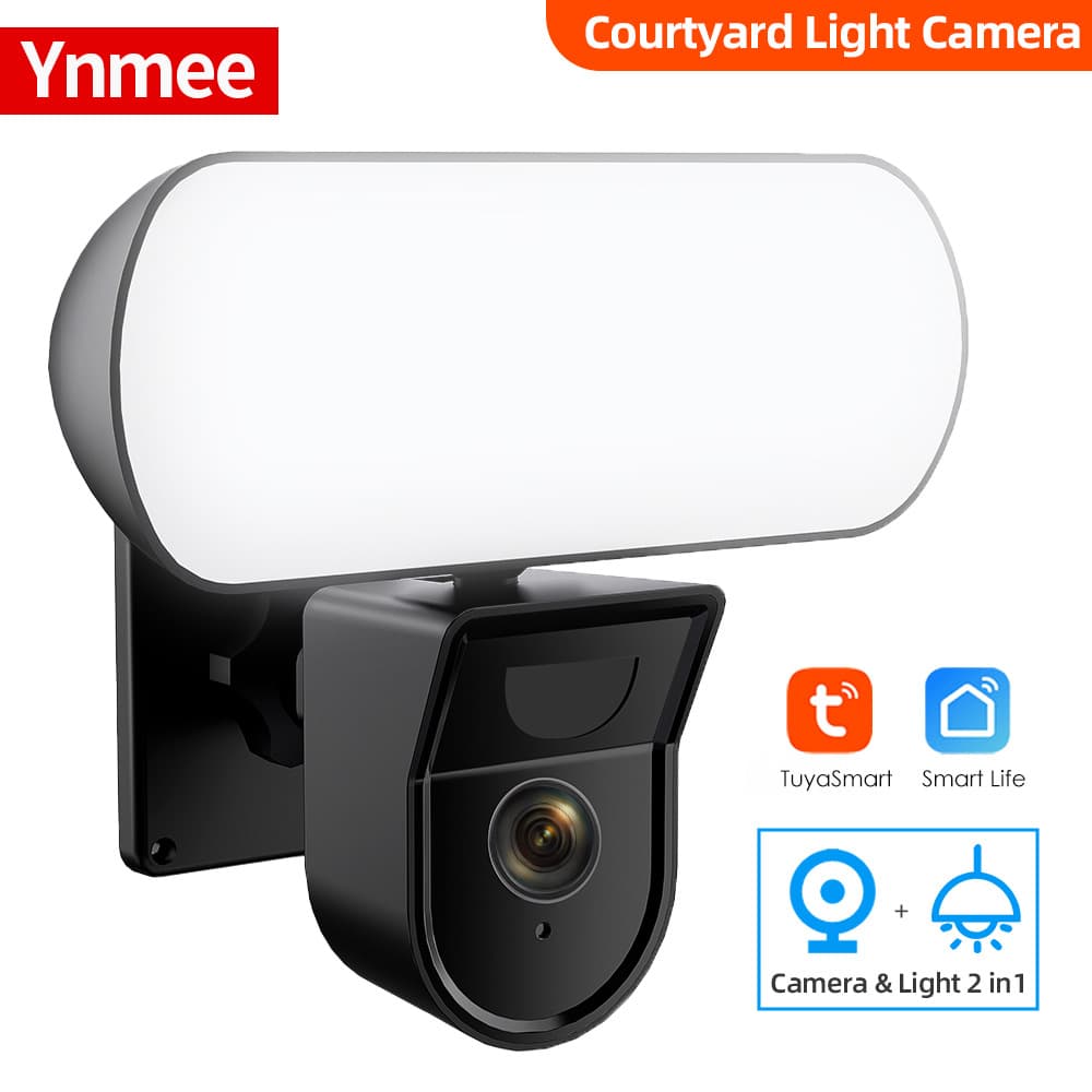 Outdoor waterproof camera HD wireless WIFI remote smart wall-mounted light security surveillance camera Tuya