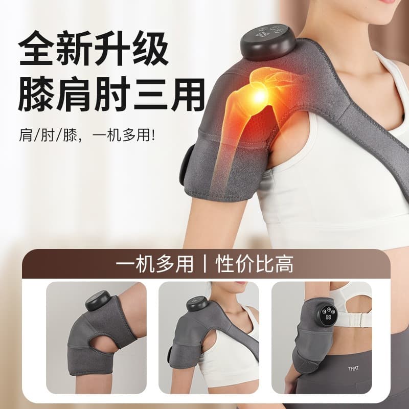 Electric Heating Knee Pad for Warmth and Pain Relief, Joint Heat Therapy for Cold Legs, Knee Massager
