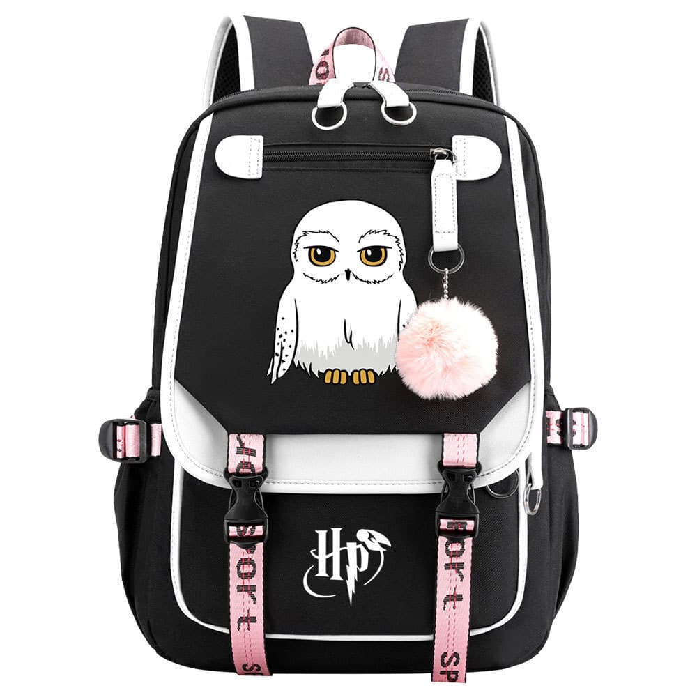 Cross-border Harrisport Backpack Male and Female Student School Bag Travel Laptop USB Charging Backpack