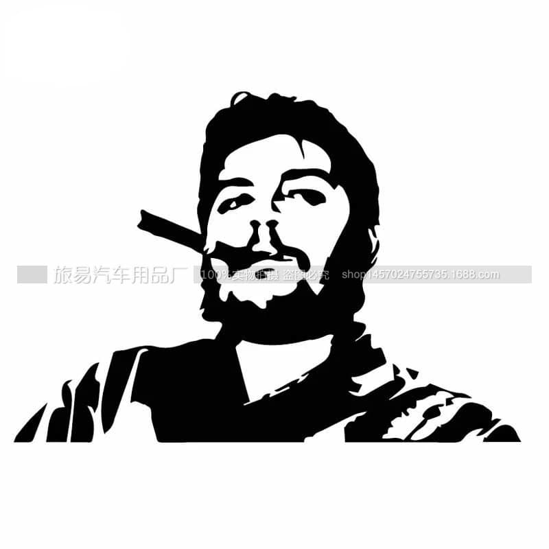 Guevara classic character car sticker reflective body sticker SUV off-road decoration cross-border hot sale 1871