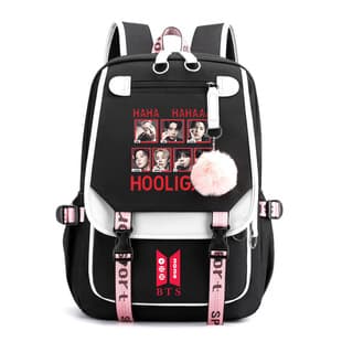Cross-border Korean School Backpack Fashionable Contrast Color Unisex for Primary and Secondary Students Lightweight Large Capacity Korean Style