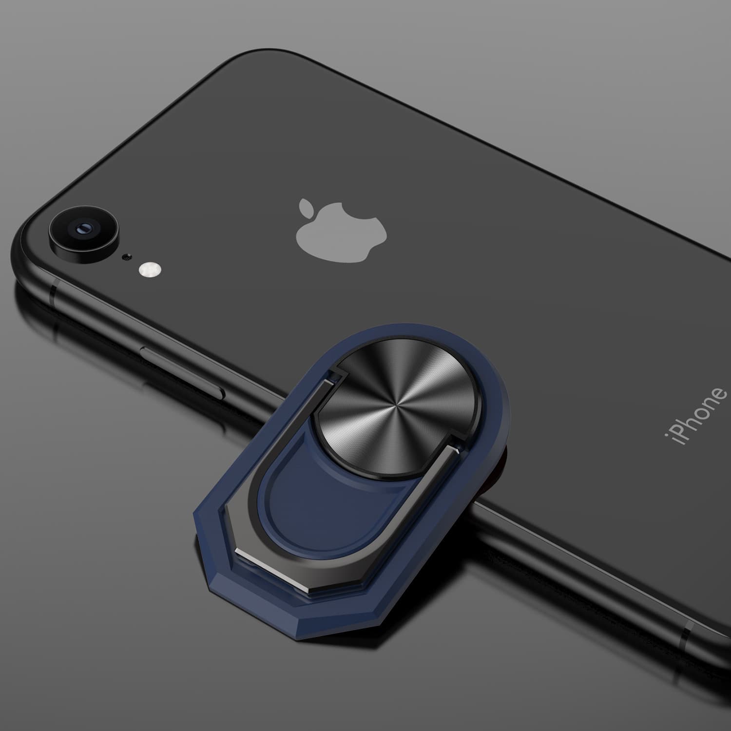 Hardware Ring Spray Leather Oil Rotating Ring Stand Versatile Phone Case or Universal Phone Ring