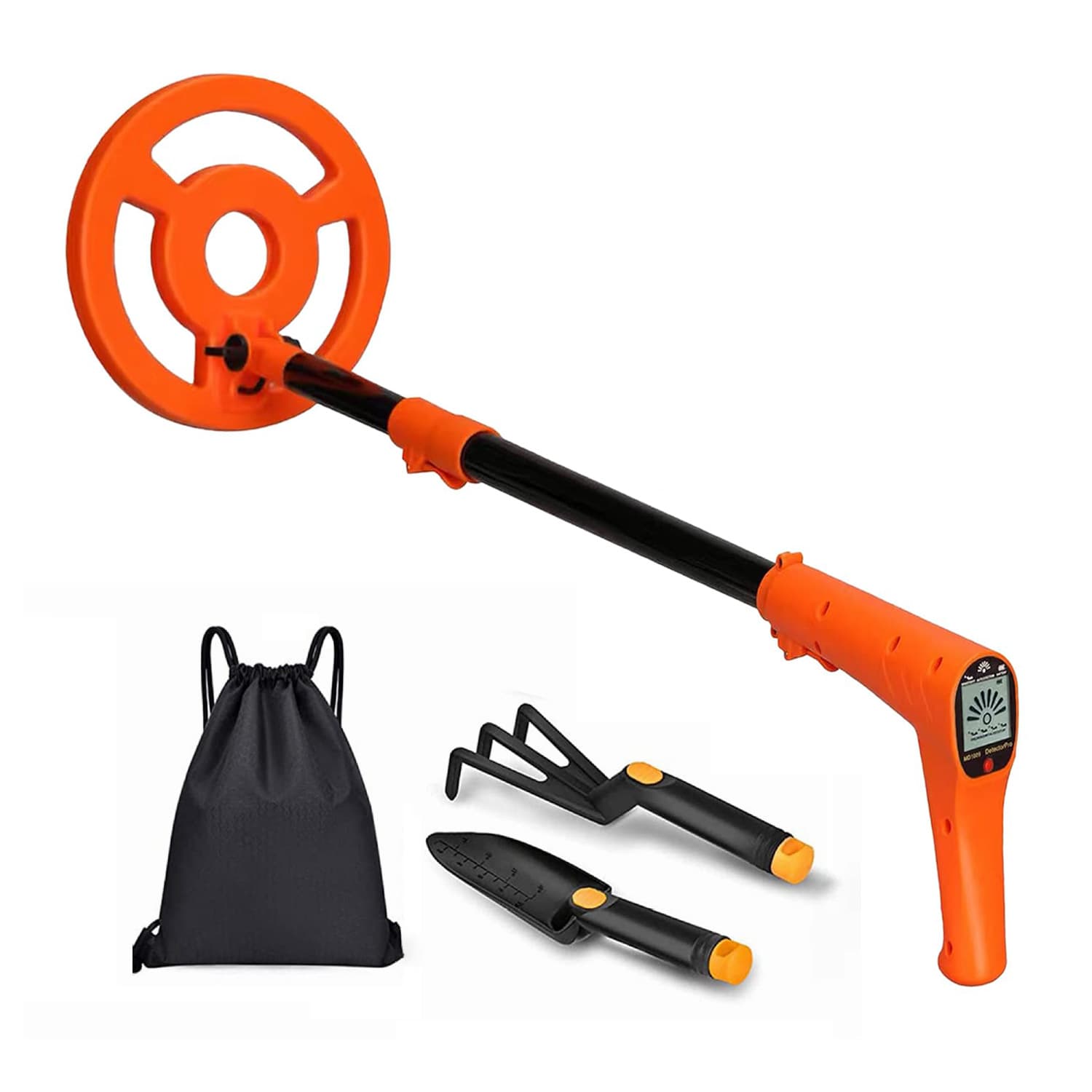 Cross-Border Hot Selling MD1009 Kids Metal Detector Parent-Child Outdoor Treasure Hunter Entertainment Beach Treasure Hunting Toy