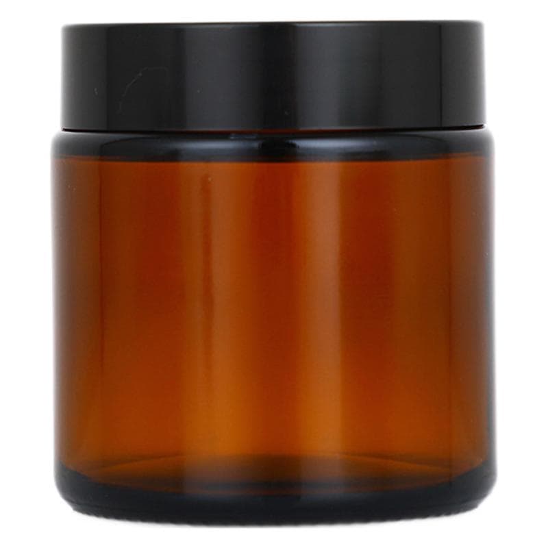 50g Cream Jar Brown Skincare Glass Eye Cream Jar Face Cream Bottle Cosmetic Sample Jar In Stock Sub-packaging Jar
