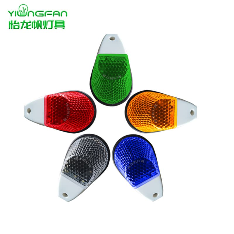 6LED Side Marker Light Indicator Signal Light Turn Signal Brake Light for Van Conversion